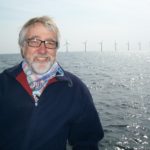 Photo of Hubert Schmitz visiting wind farm outside Copenhagen 2012